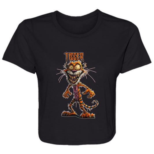 Flowy Cropped Tee Tigger