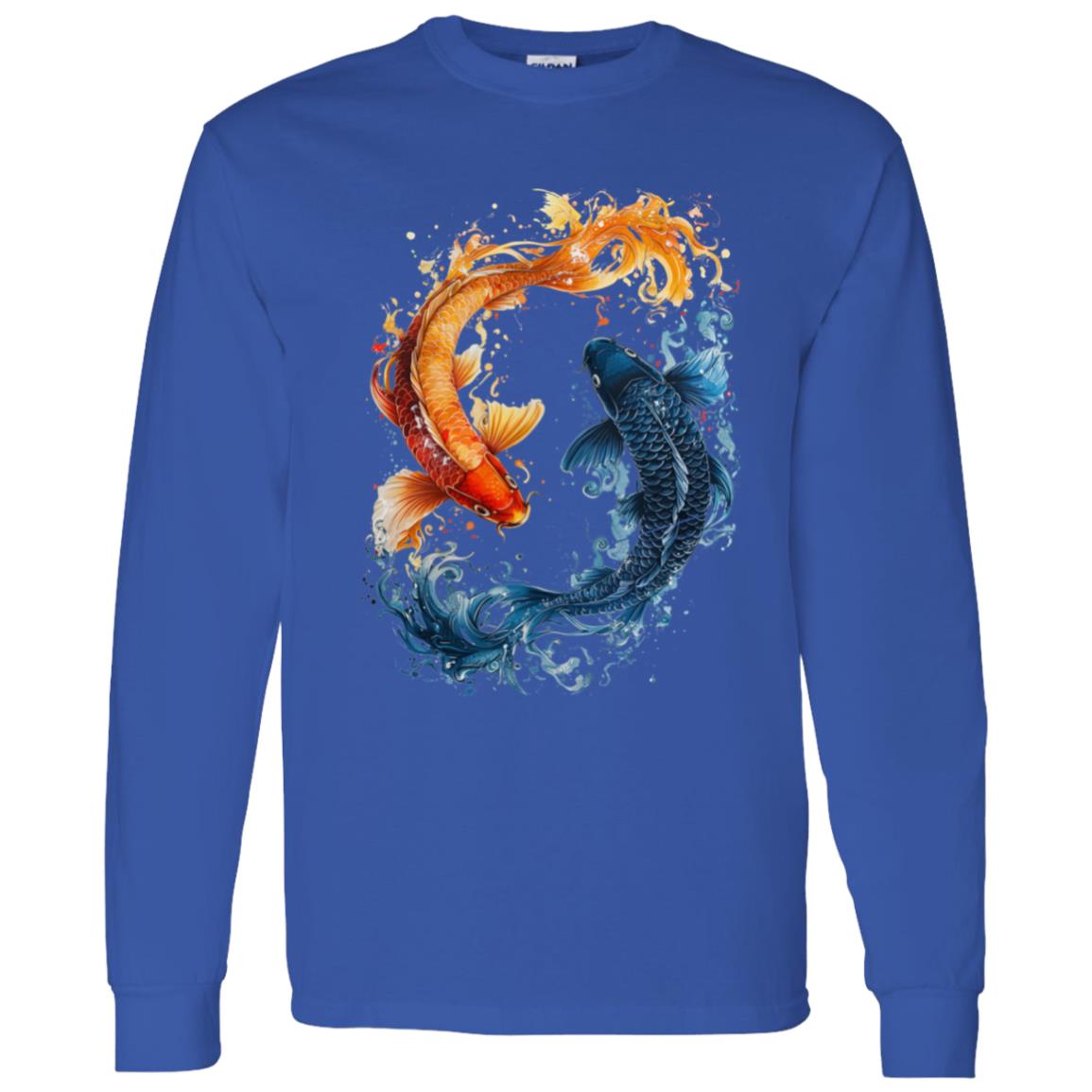 LS T-Shirt Koi Fish