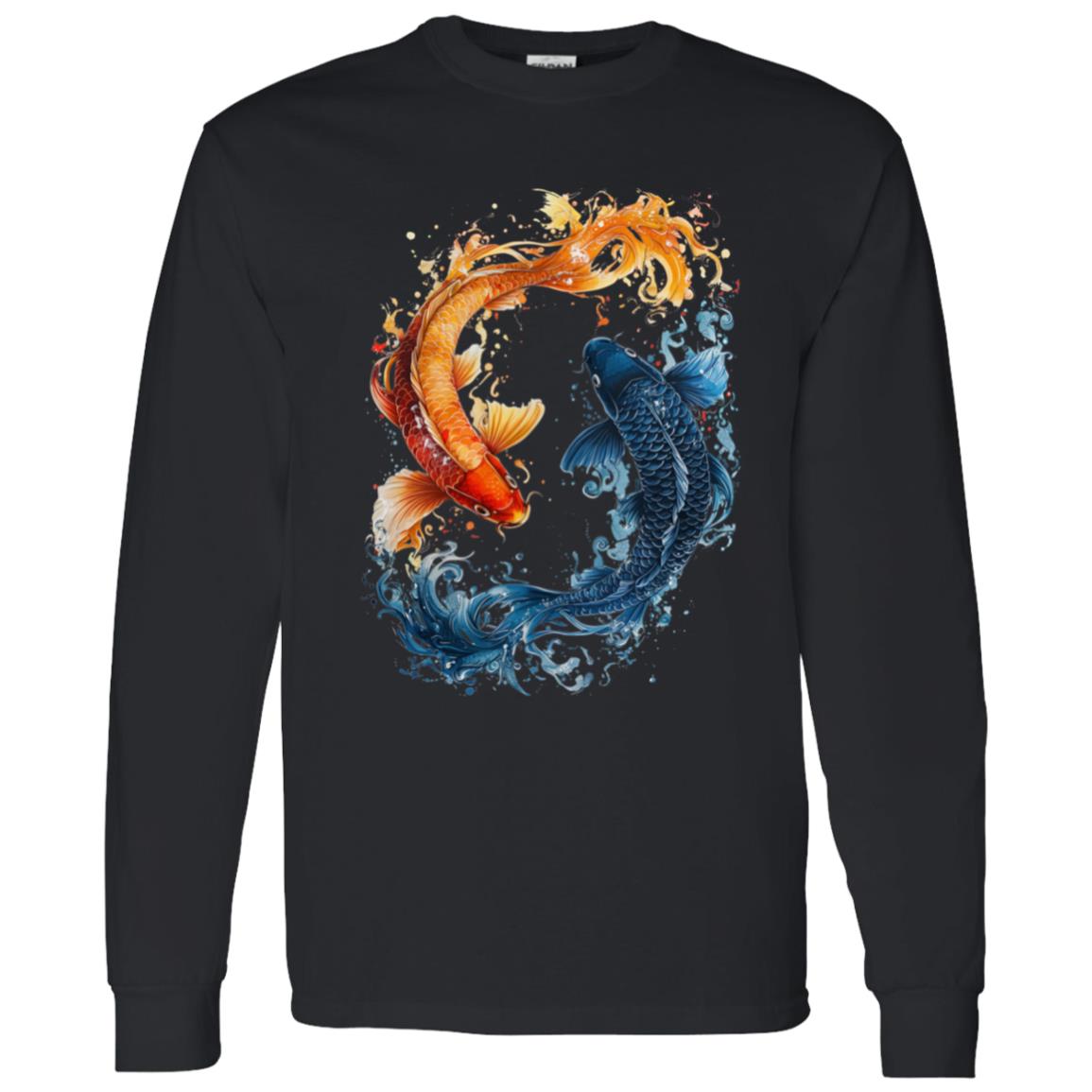 LS T-Shirt Koi Fish