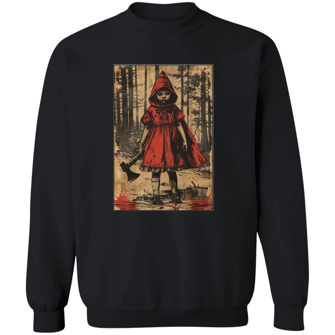 Pullover Sweatshirt Red Riding Hood