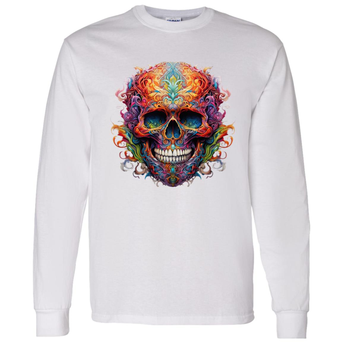 LS T-Shirt Ornamental Skull
