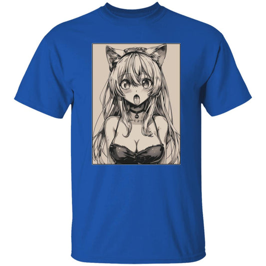Oversized T-Shirt Anime Cat Eared Girl
