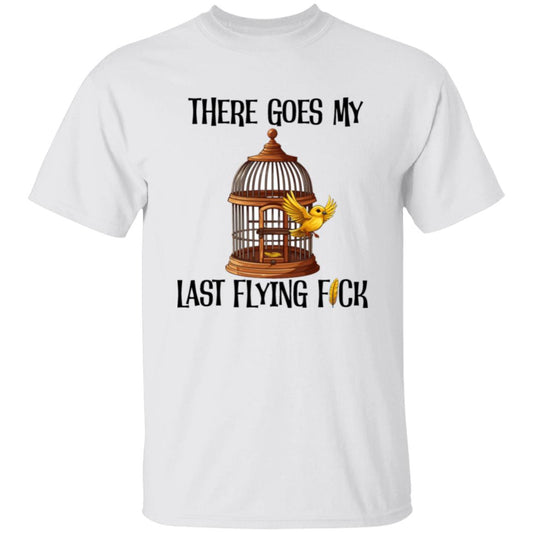 Oversized T-Shirt There Goes My Last Flying Fuck (Black)