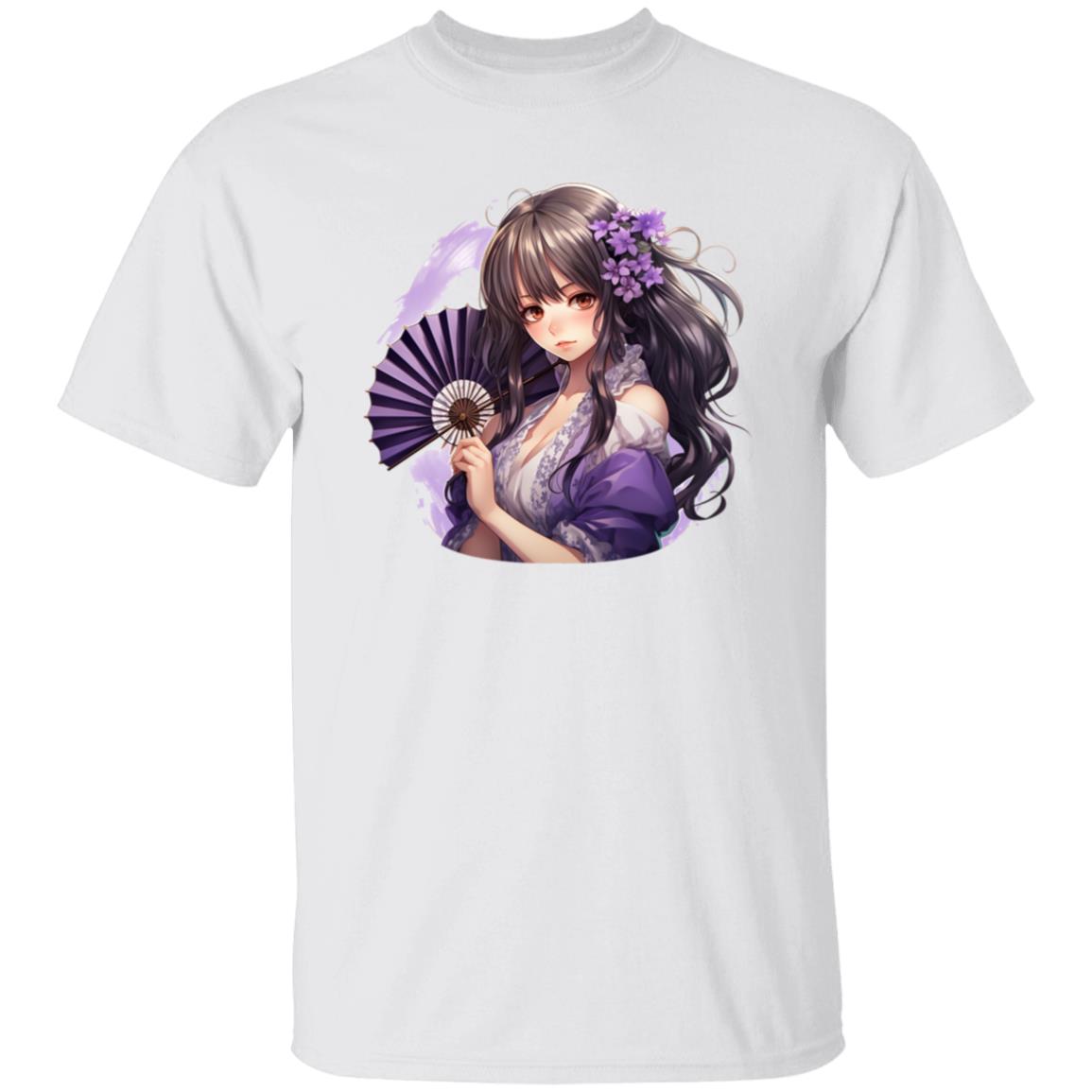 Oversized T-Shirt Anime Geisha