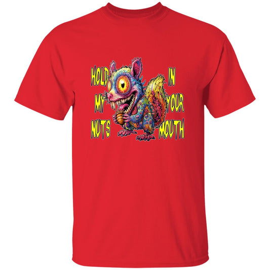 Oversized T-Shirt Hold My Nuts In Your Mouth