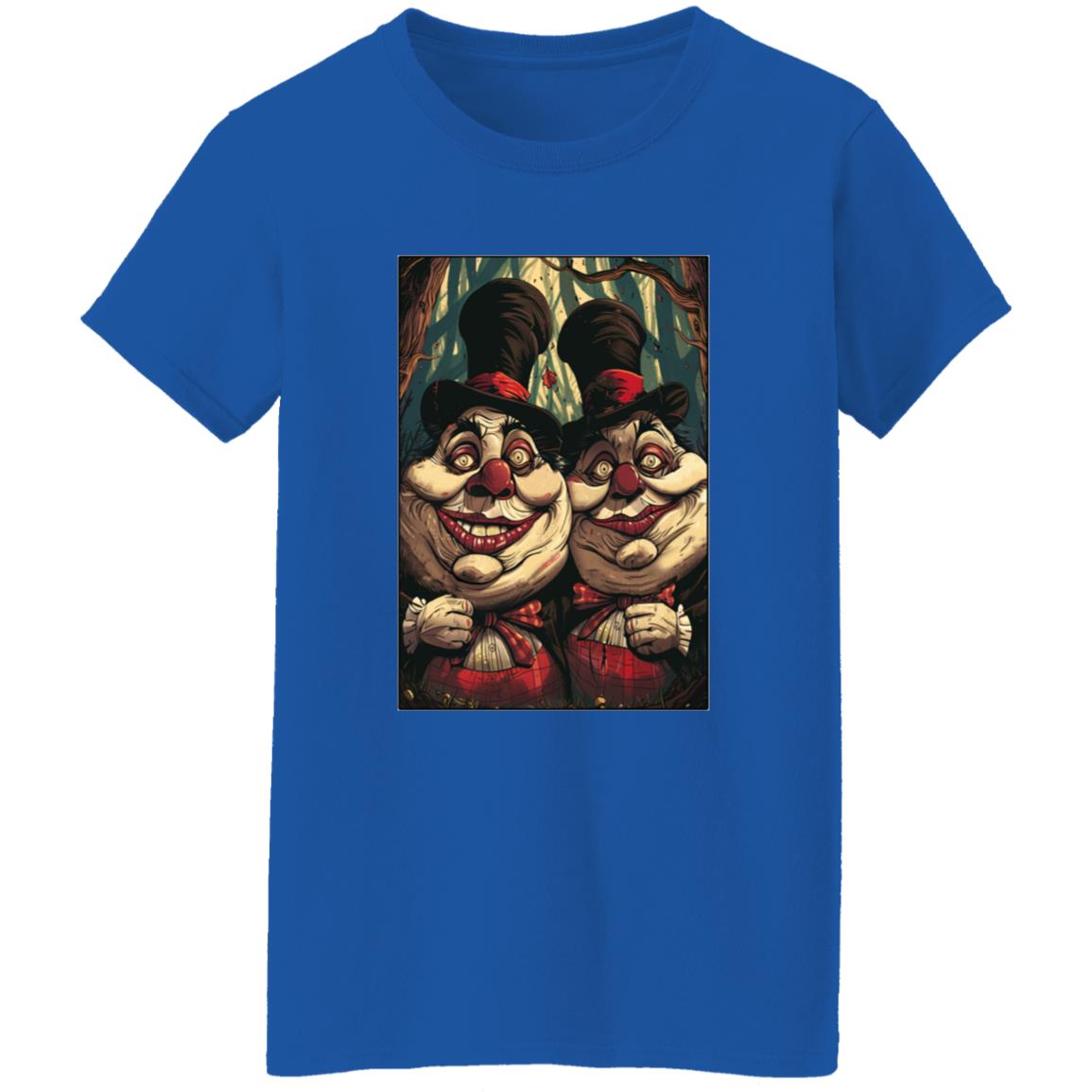 Oversized T-Shirt Tweedle Dee & Tweedle Dum