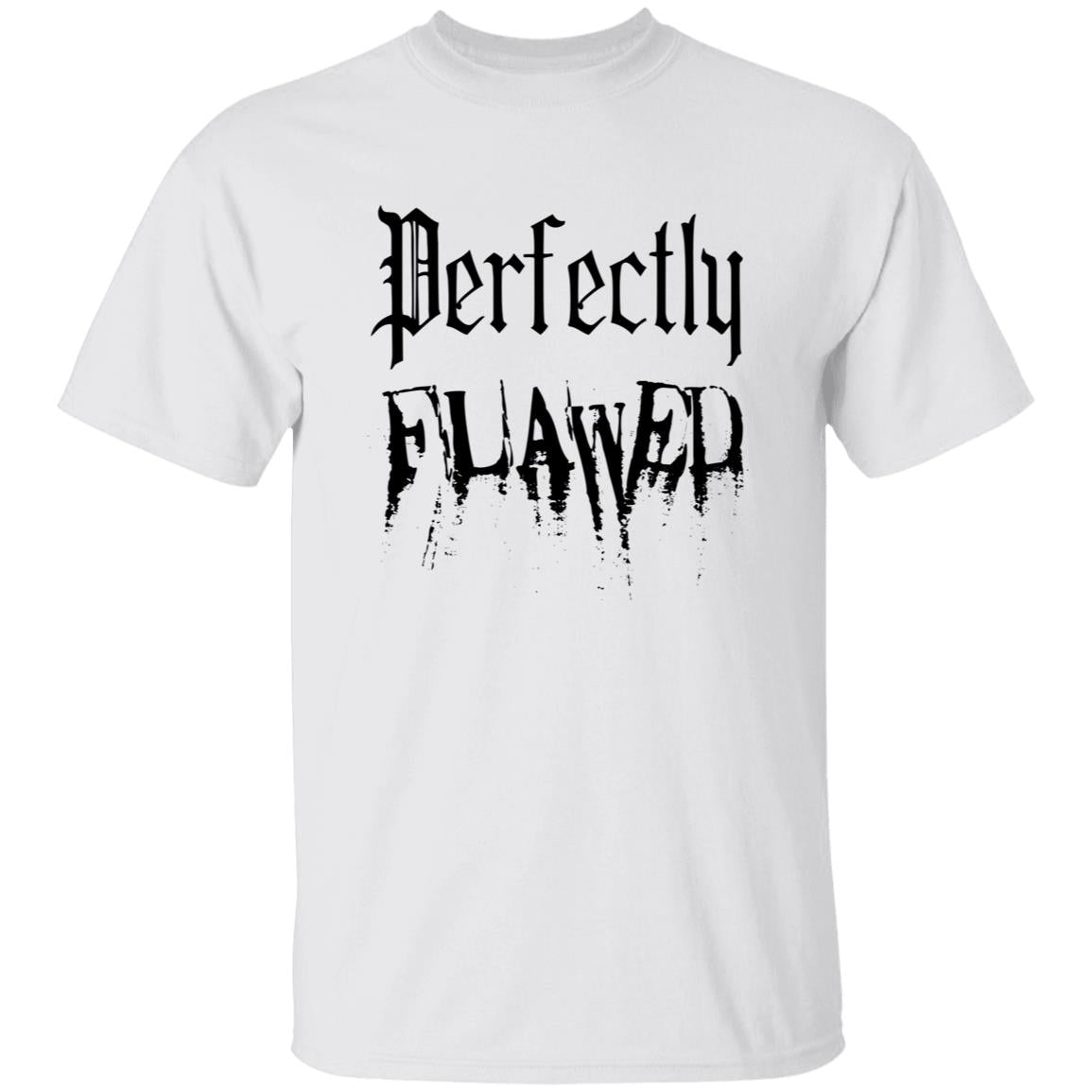 Oversized T-Shirt Perfectly Flawed (Black)