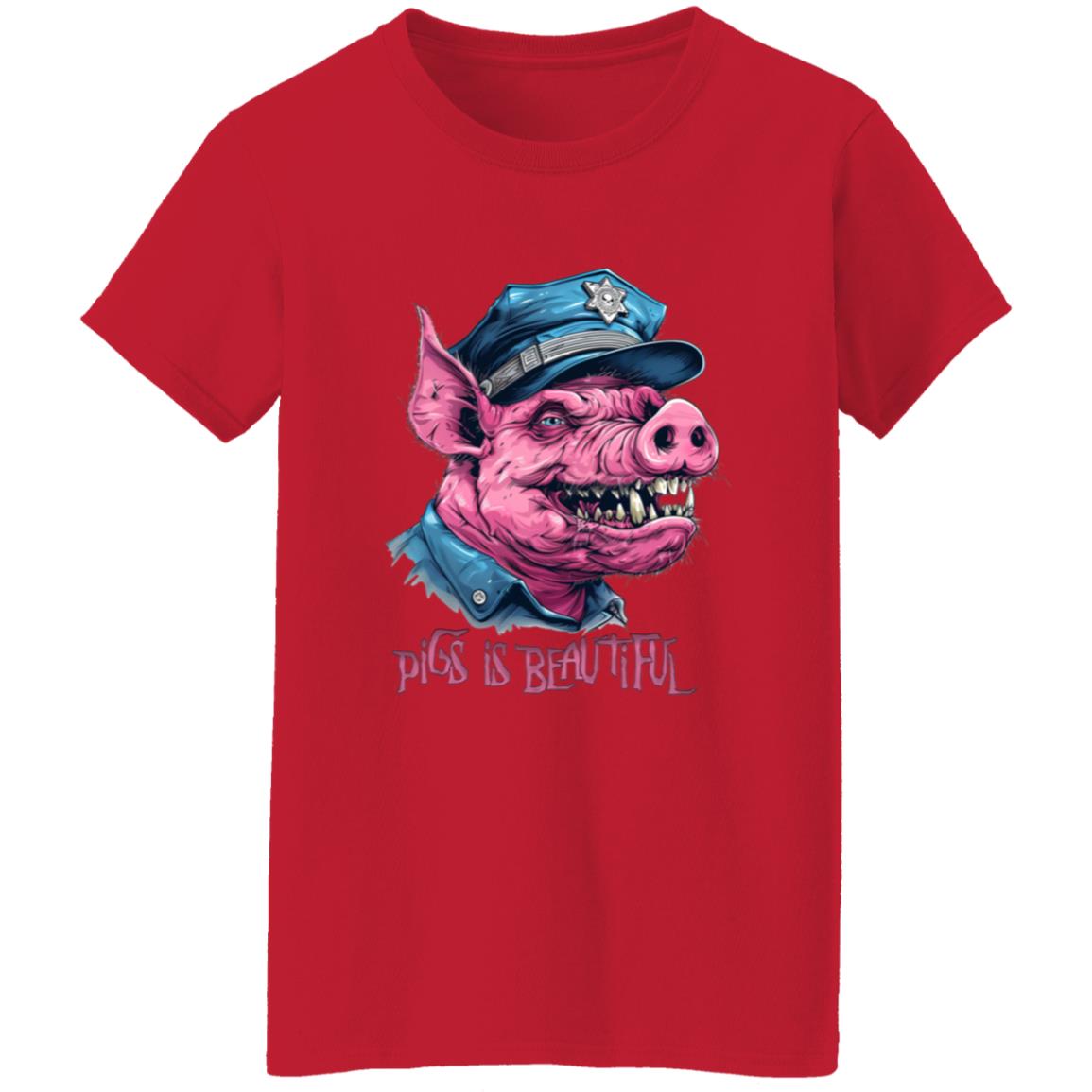 Oversized T-Shirt Pigs Is Beautiful