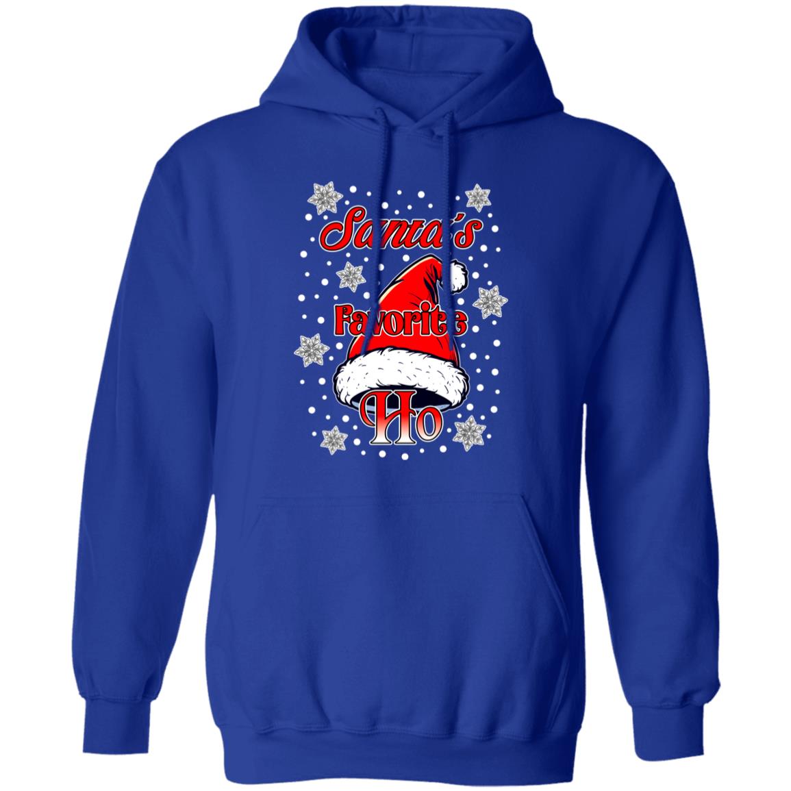 Pullover Hoodie Santa's Favorite Ho
