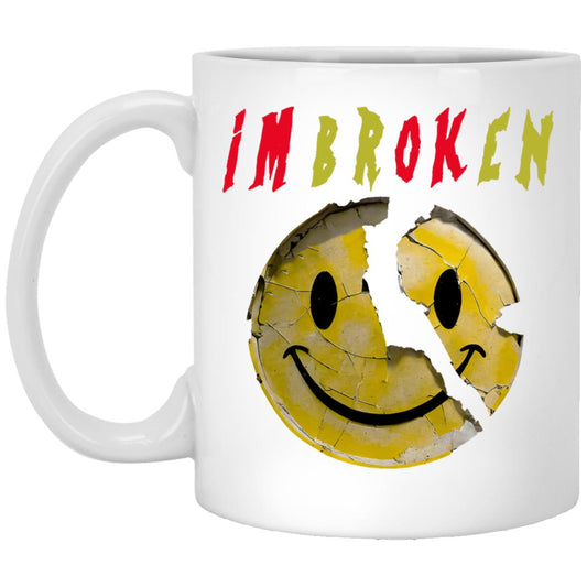 11oz White Mug IM brOKen