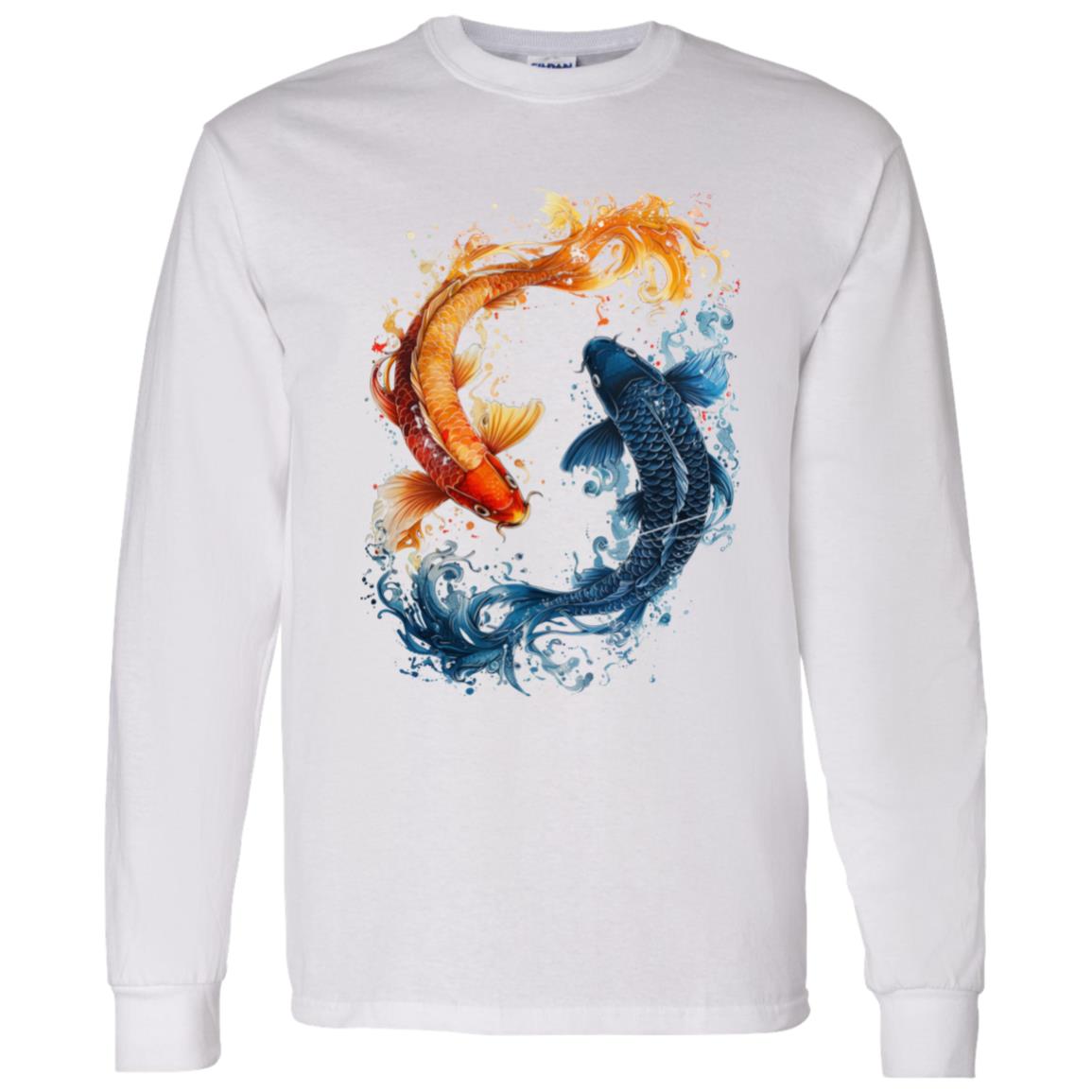 LS T-Shirt Koi Fish
