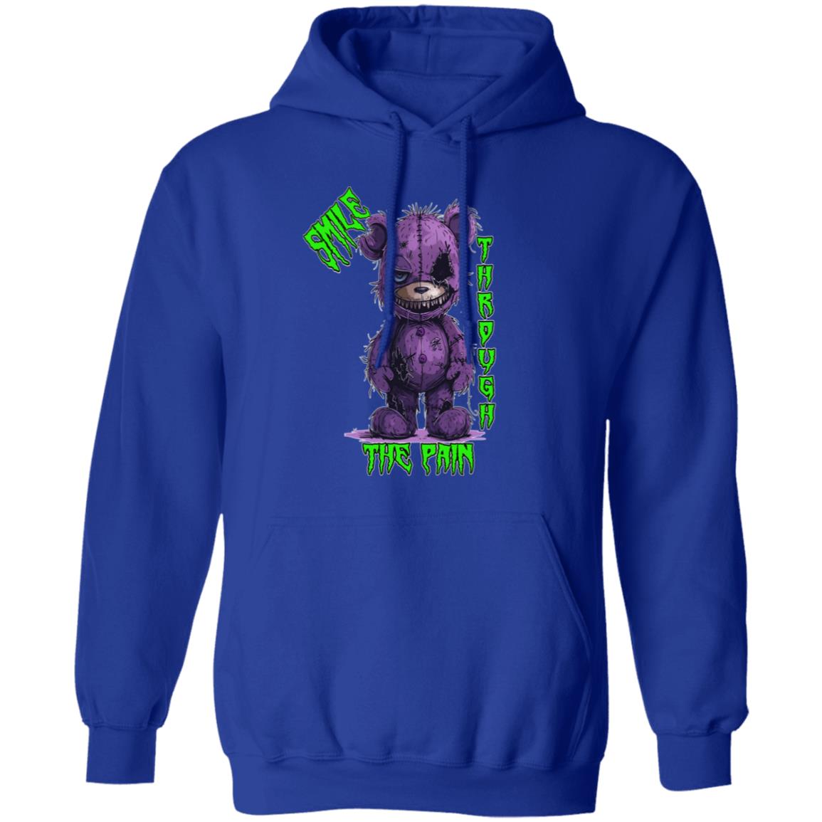 Pullover Hoodie Smile Through The Pain