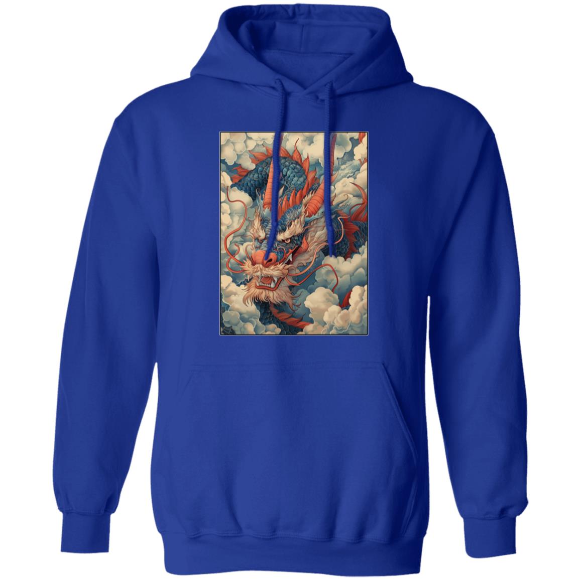 Pullover Hoodie Chinese Dragon