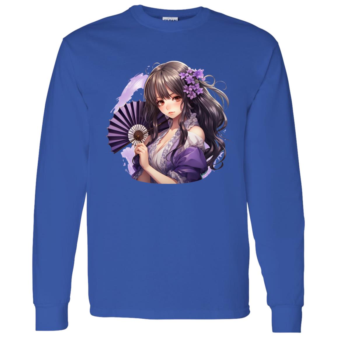 LS T-Shirt Anime Geisha