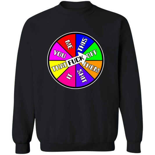 Pullover Sweatshirt Fuck Spinner