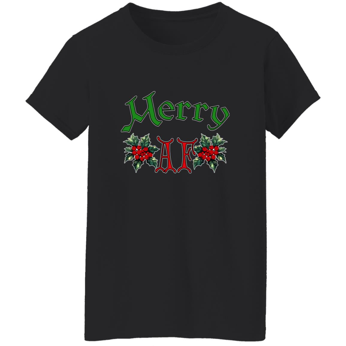 Oversized T-Shirt Merry AF