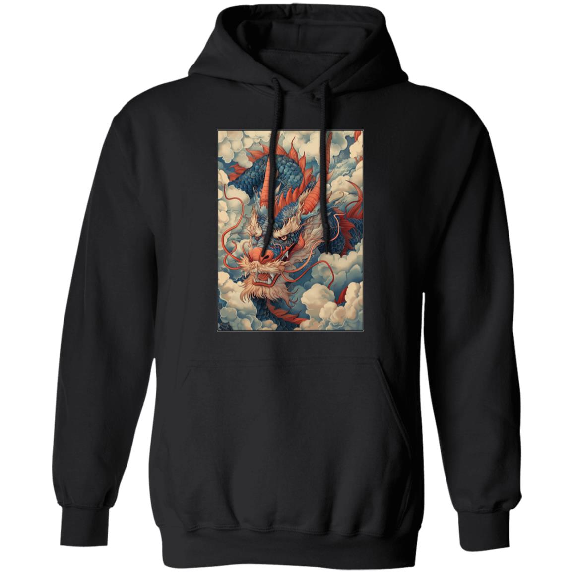 Pullover Hoodie Chinese Dragon
