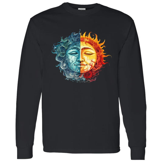 LS T-Shirt Sun & Moon Ying Yang