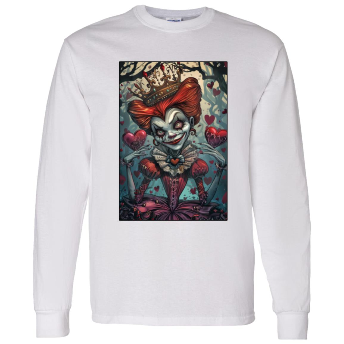 LS T-Shirt Queen Of Hearts