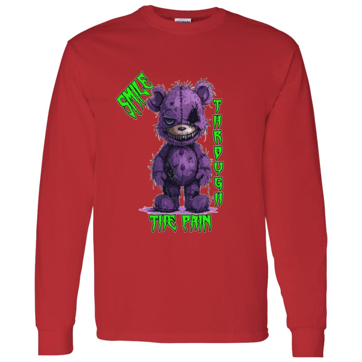 LS T-Shirt Smile Through The Pain
