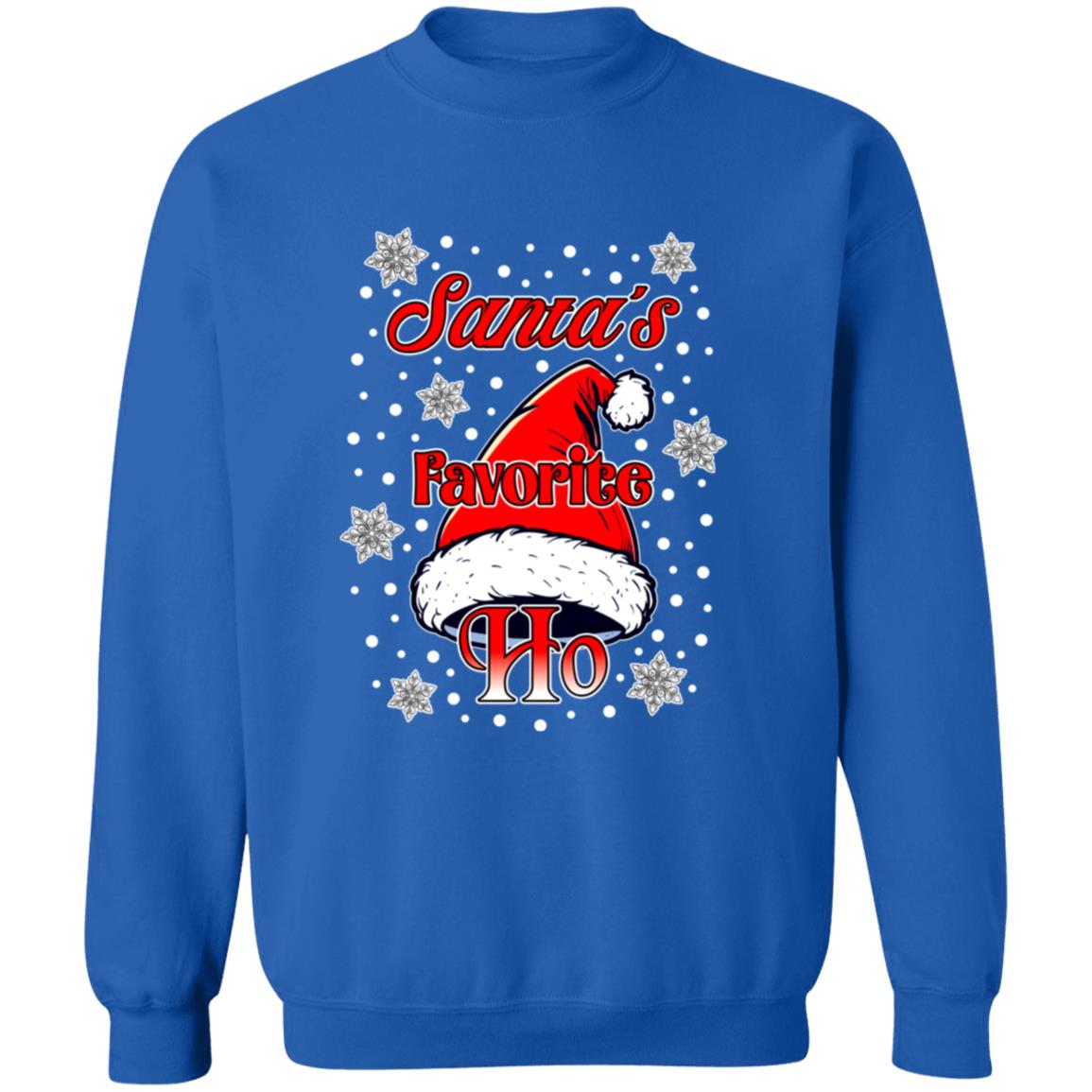 Pullover Sweatshirt Santa's Favorite Ho
