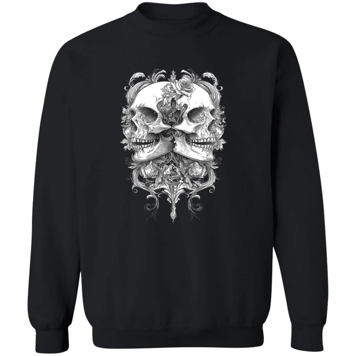 Pullover Sweatshirt Split Personality