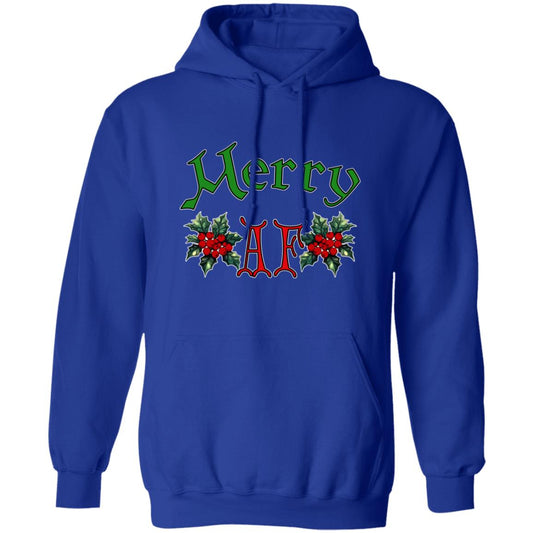 Pullover Hoodie Merry AF