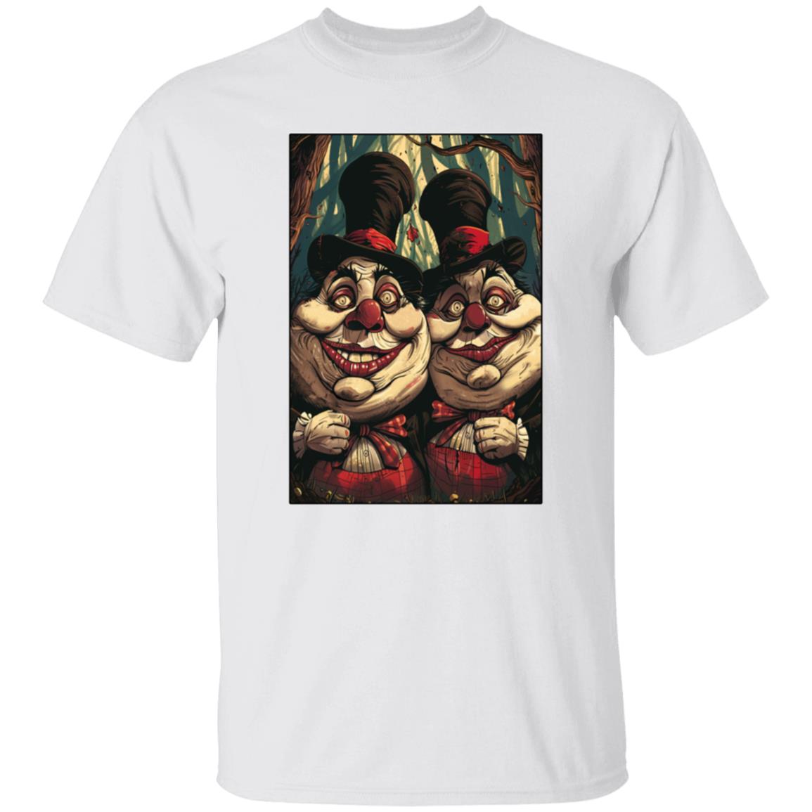 Oversized T-Shirt Tweedle Dee & Tweedle Dum