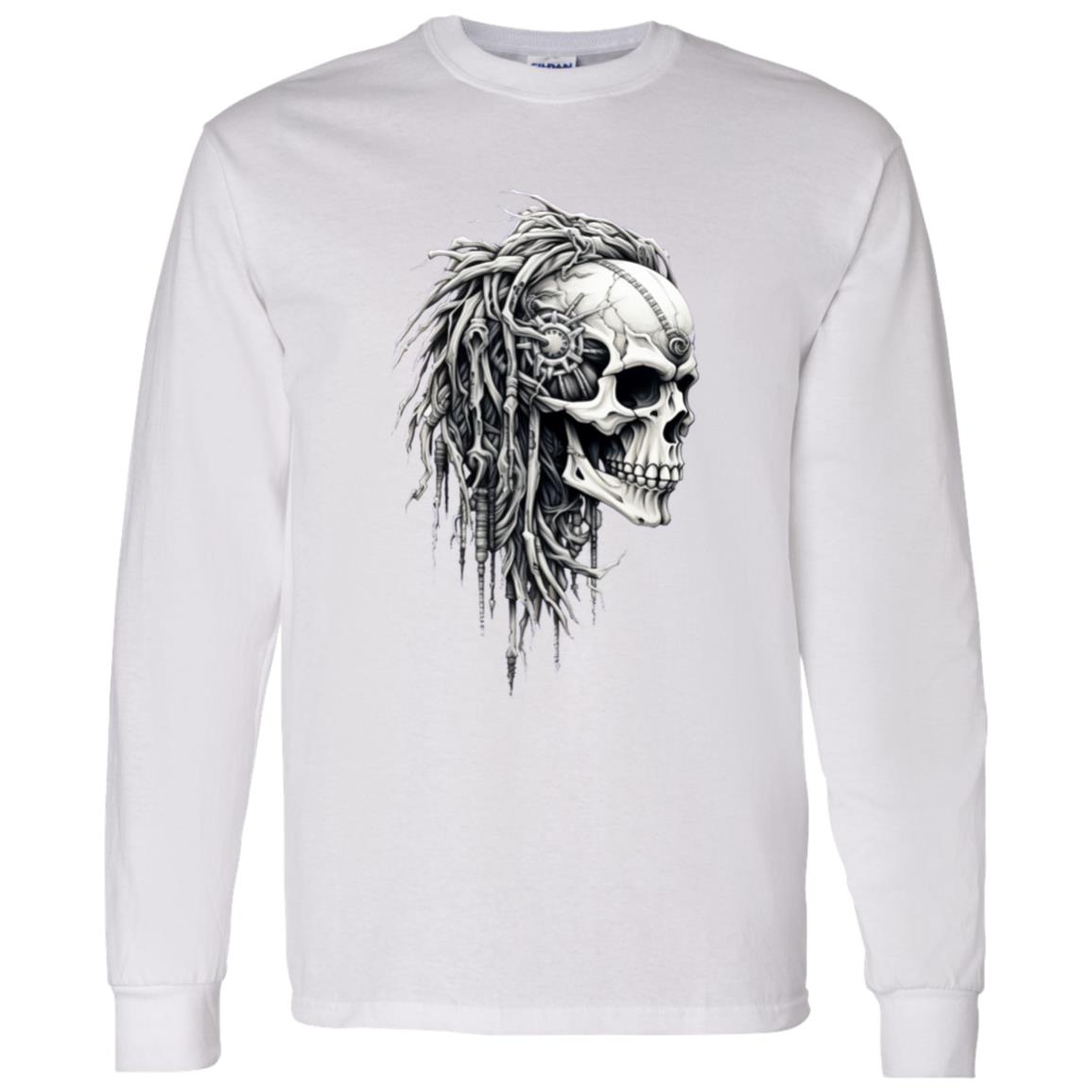 LS T-Shirt Bio Mechanical Skull