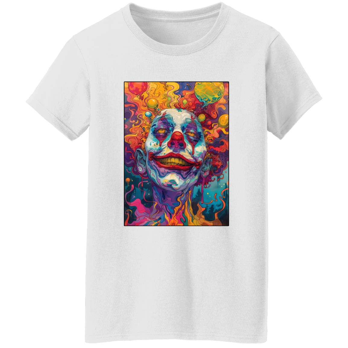 Oversized T-Shirt Psychedelic Clown