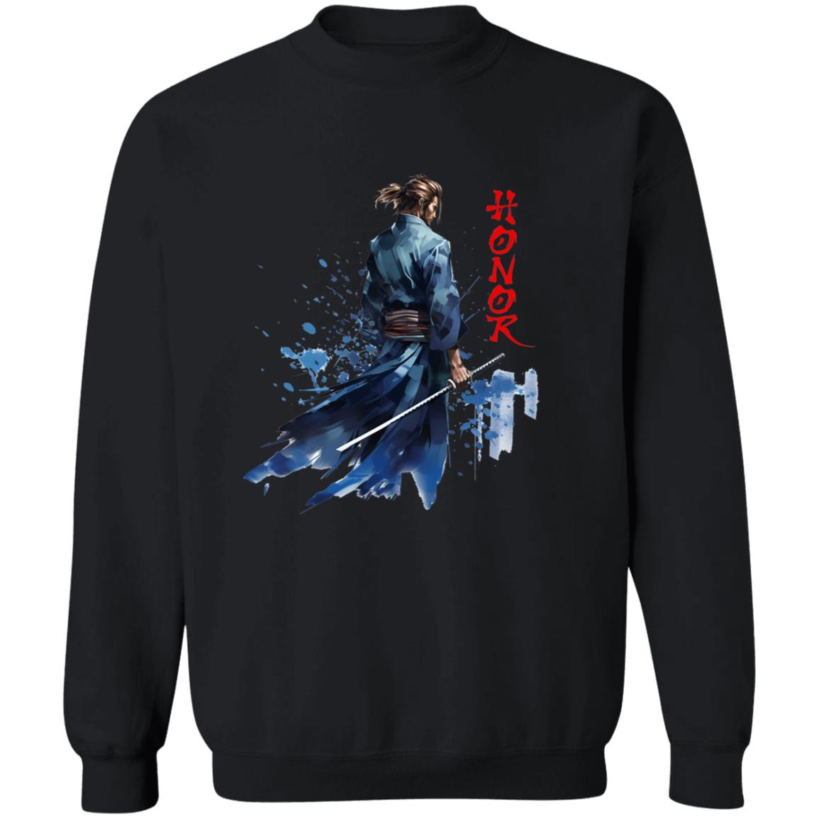 Pullover Sweatshirt Samurai Honor