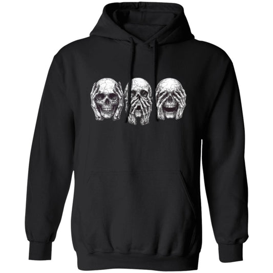 Pullover Hoodie Hear No Evil Speak No Evil See No Evil