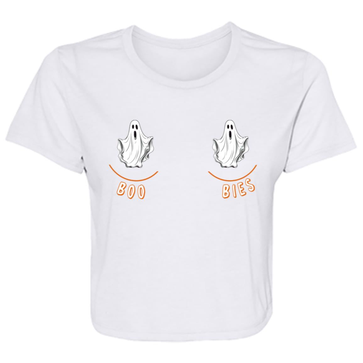 Flowy Cropped Tee Boo Bies