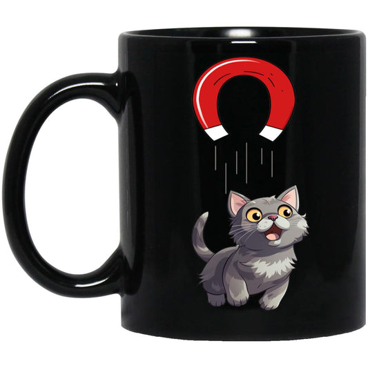 11oz Black Mug Pussy Magnet