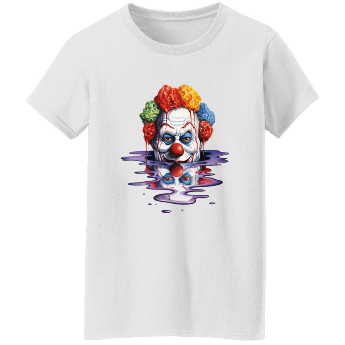 Oversized T-Shirt Submerged Clown