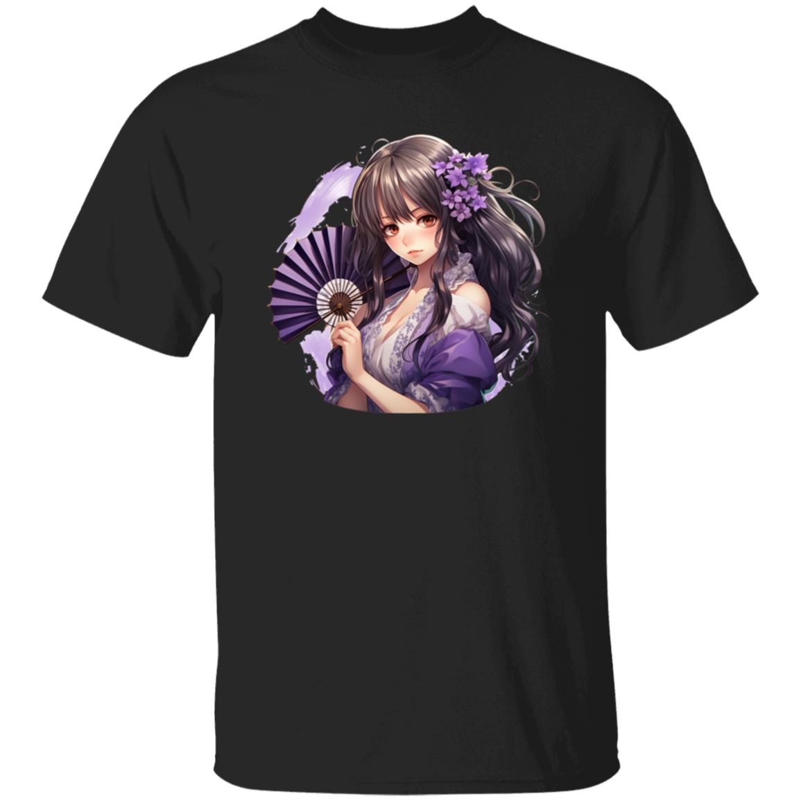 Oversized T-Shirt Anime Geisha