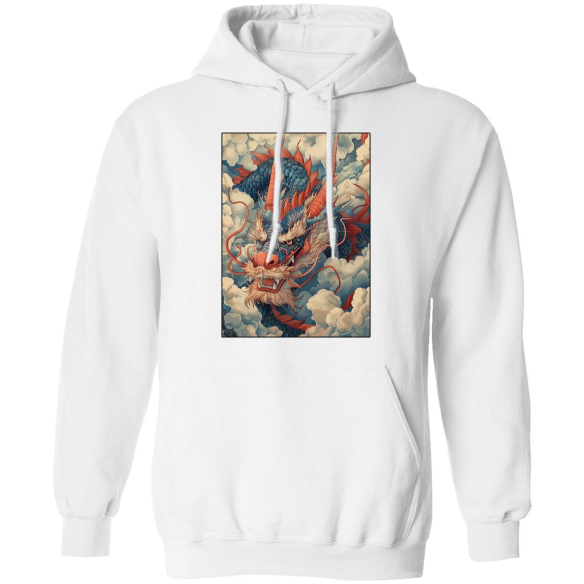 Pullover Hoodie Chinese Dragon