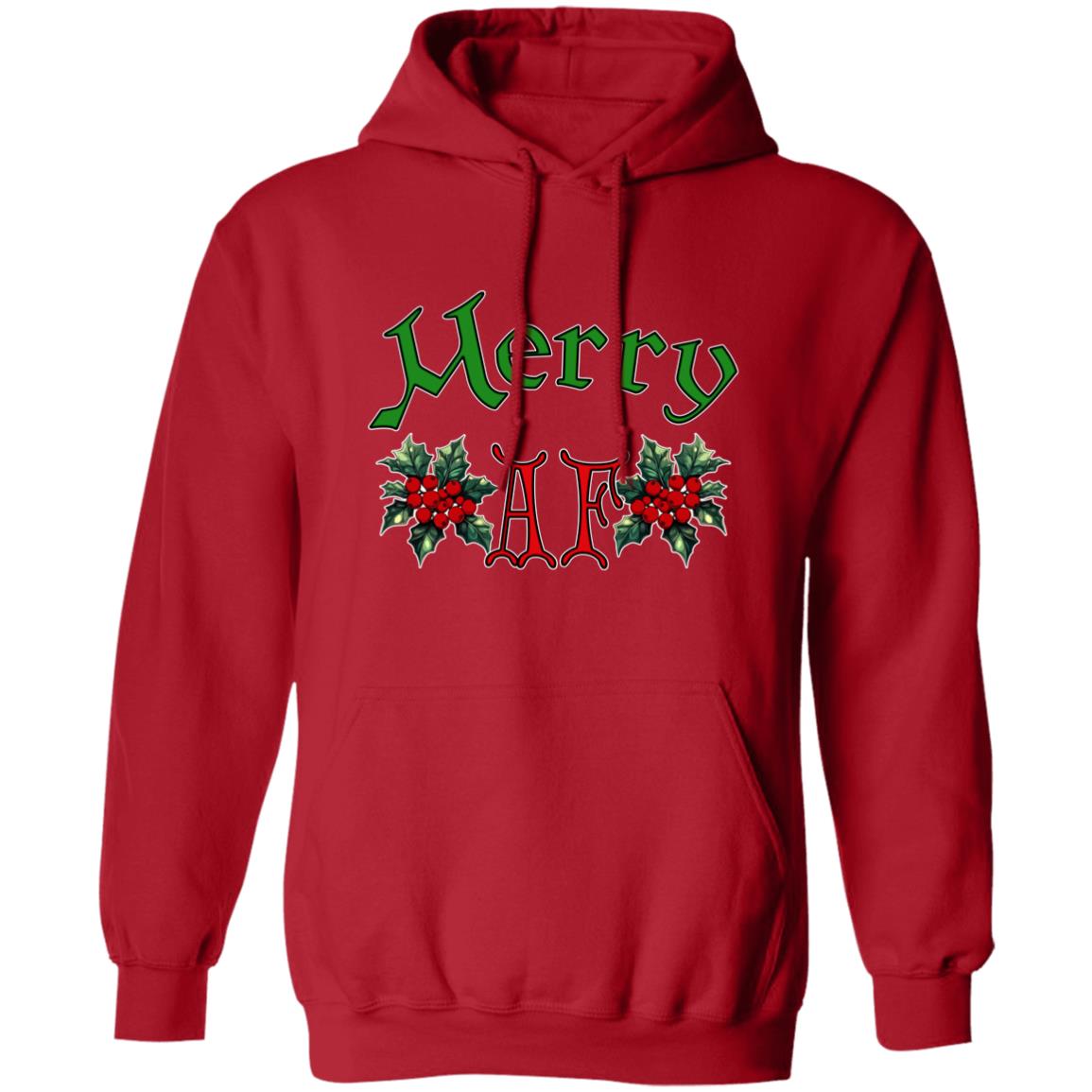Pullover Hoodie Merry AF
