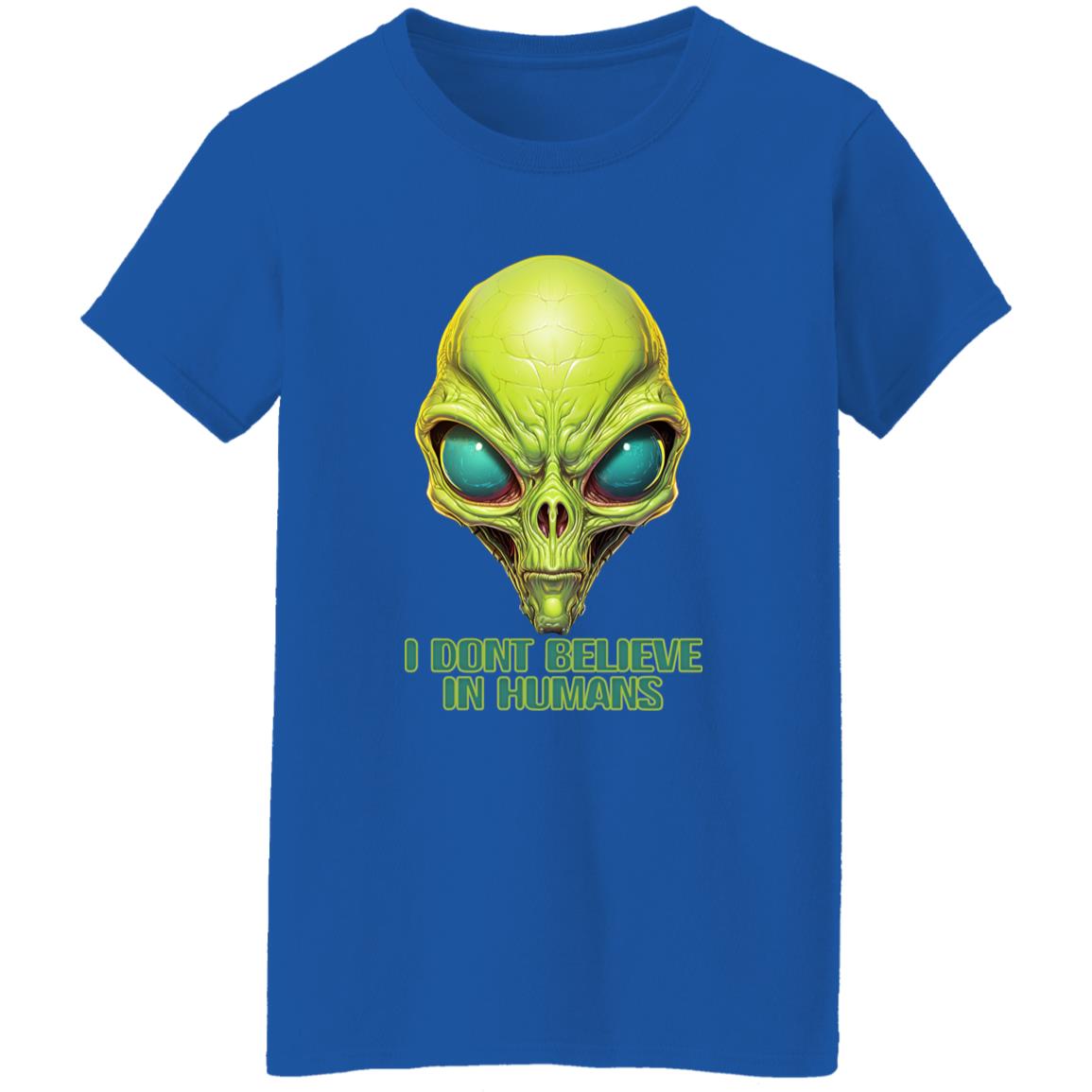 Oversized T-Shirt I Dont Believe In Humans