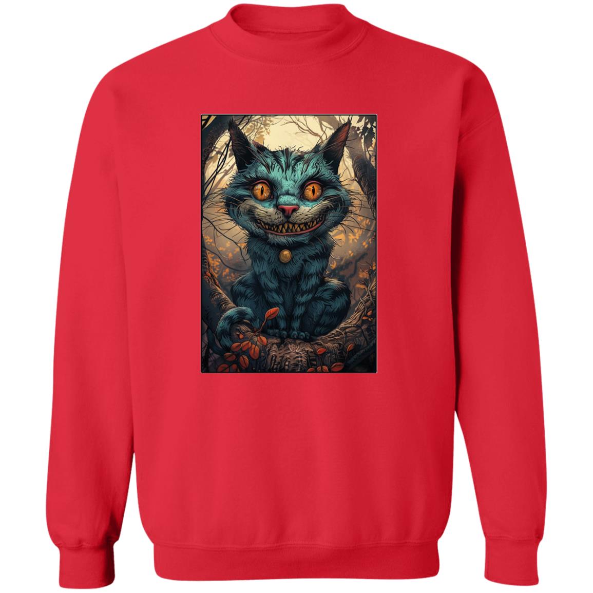 Pullover Sweatshirt Cheshire Cat