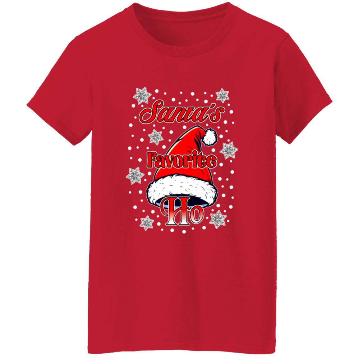Oversized T-Shirt Santa's Favorite Ho