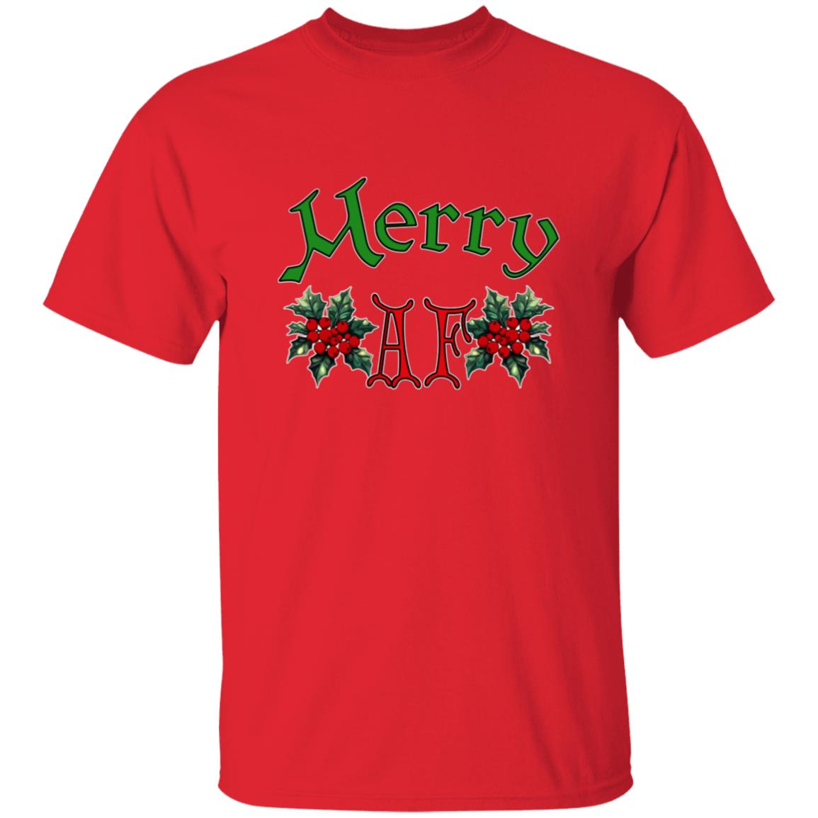 Oversized T-Shirt Merry AF
