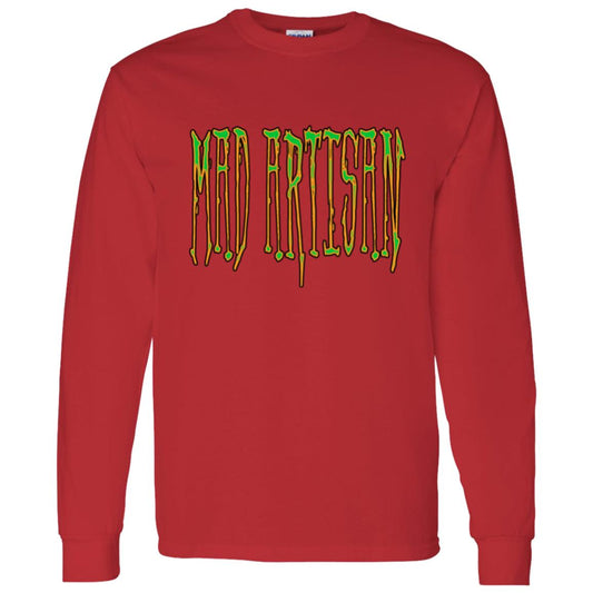 LS T-Shirt Mad Artisan Green Logo