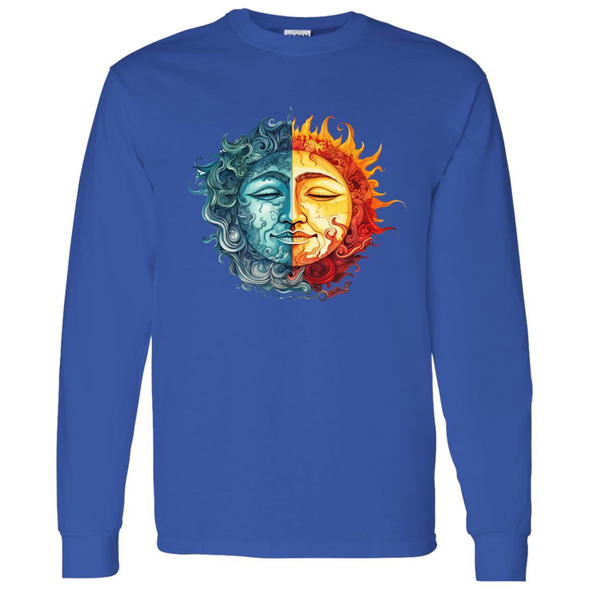 LS T-Shirt Sun & Moon Ying Yang