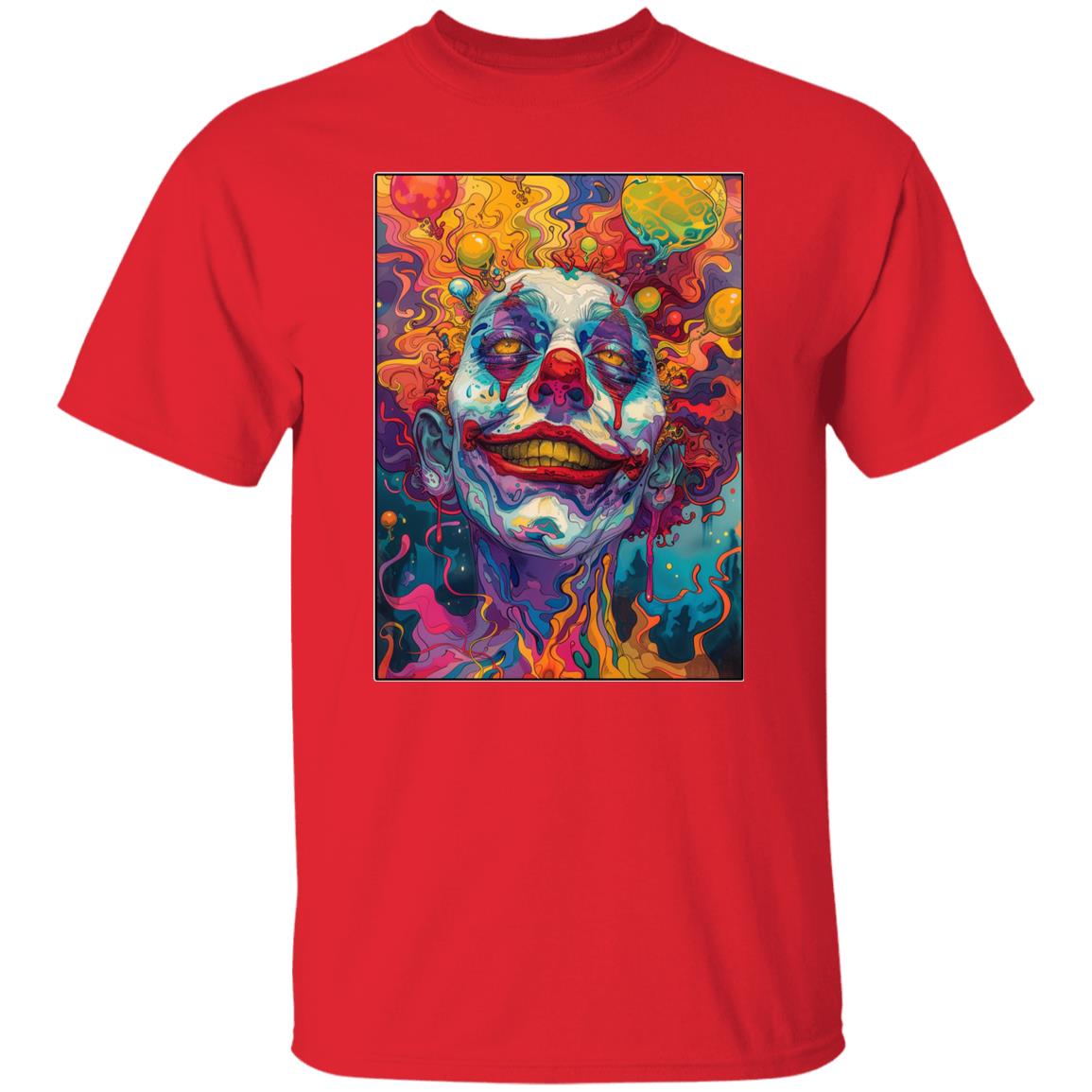 Oversized T-Shirt Psychedelic Clown