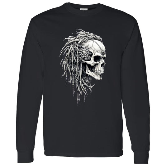 LS T-Shirt Bio Mechanical Skull