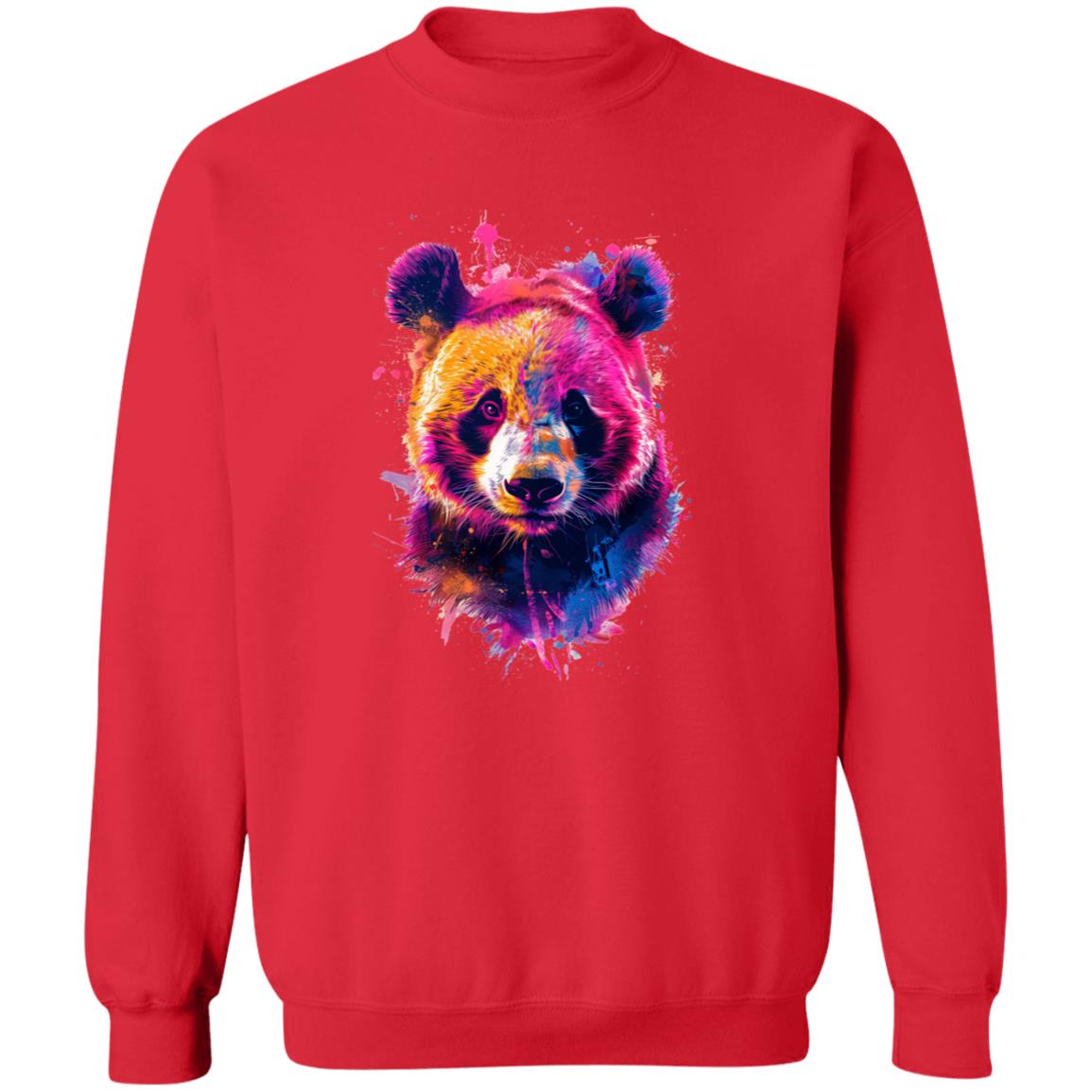 Pullover Sweatshirt Abstract Panda