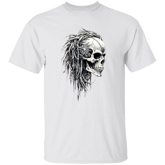 Oversized T-Shirt Bio Mechanical Skull