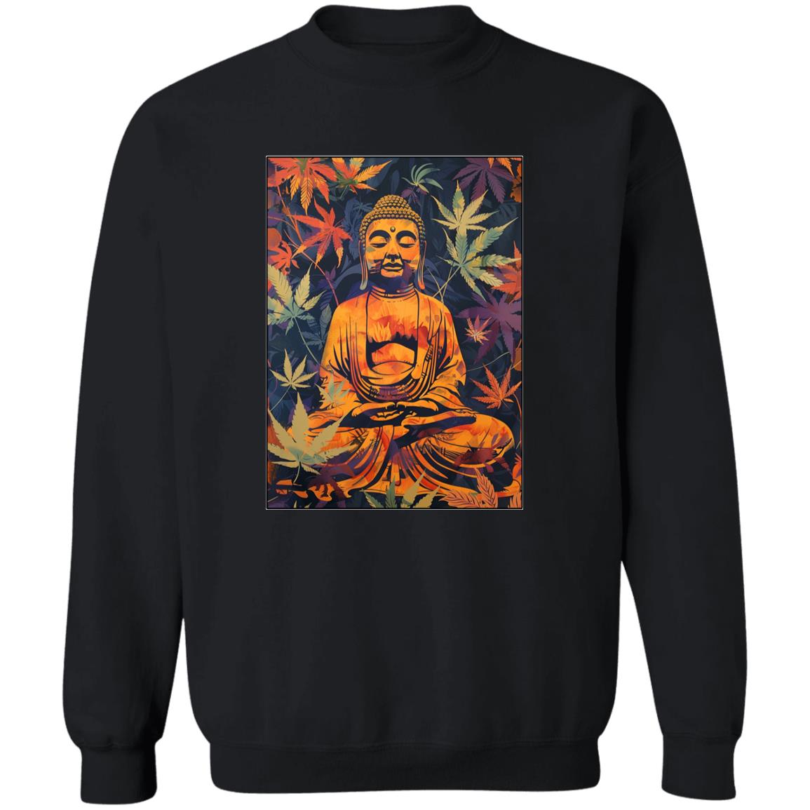 Pullover Sweatshirt Buddha