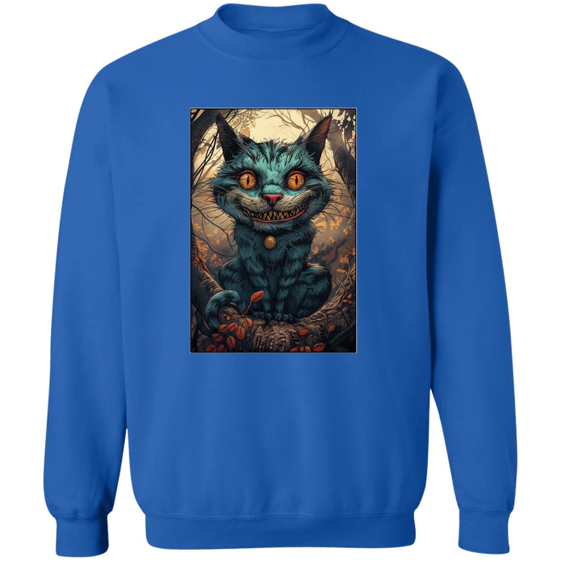 Pullover Sweatshirt Cheshire Cat